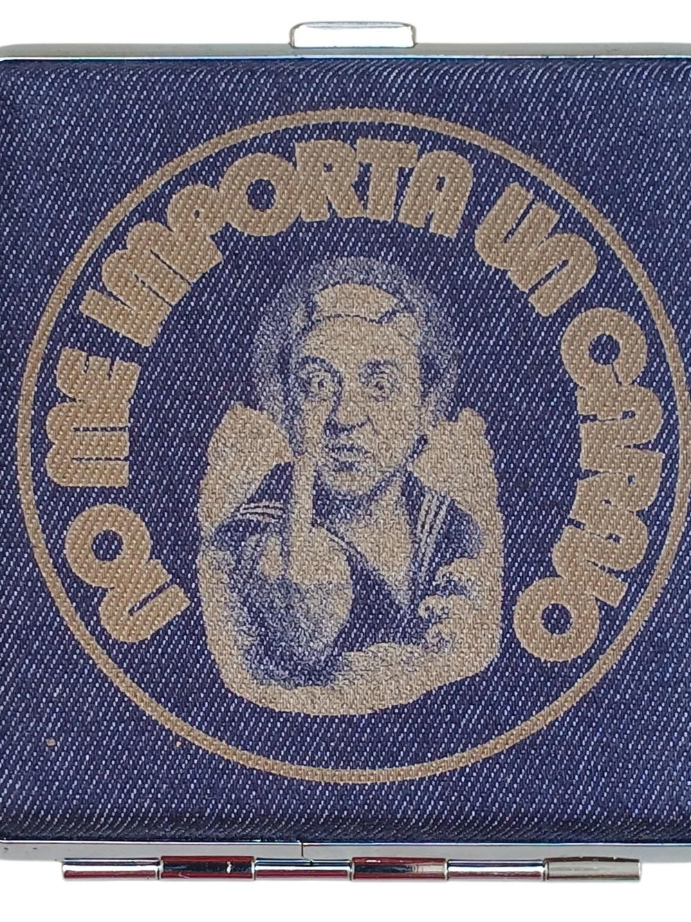 Quico Custom Laser-Engraved Metal Slim Wallet / Card & Cigarette Case.